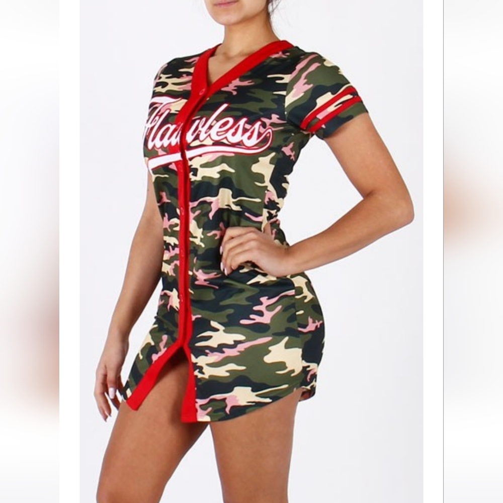 RED FOX  "Flawless"   Jersey Dress - Size Small